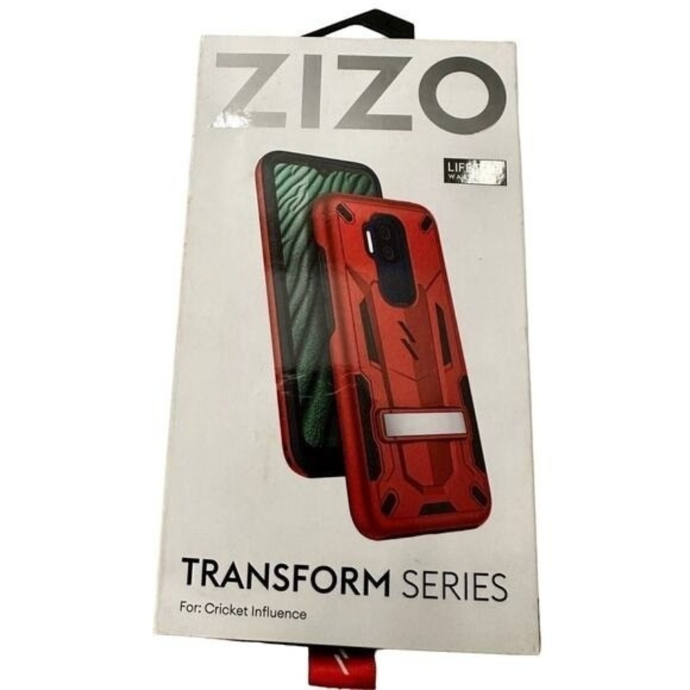 ZIZO‎ Transform Series cricket influence Case HeavyDuty Military Grade Red/Black